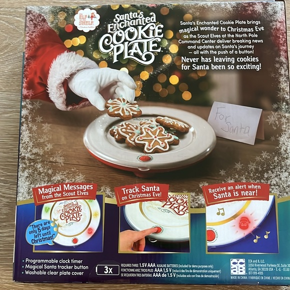 the Elf on the Shlef a Christmas Tradition: Santa’s Enchanted Cookie Plate - Picture 5 of 5